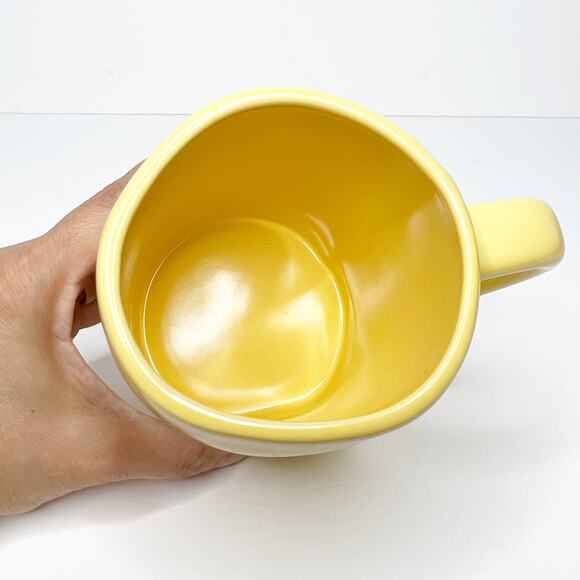 RAE DUNN ARTISAN COLLECTION BY MAGENTA Cotton Tail Cutie Coffee Mug 2022 Yellow - Picture 3 of 6